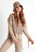 Shan Sofia 3D mesh and 3D jersey long sleeve top